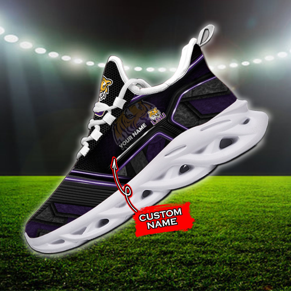LSU Tigers NCAA Max Soul Shoes Sneakers For Men And Women