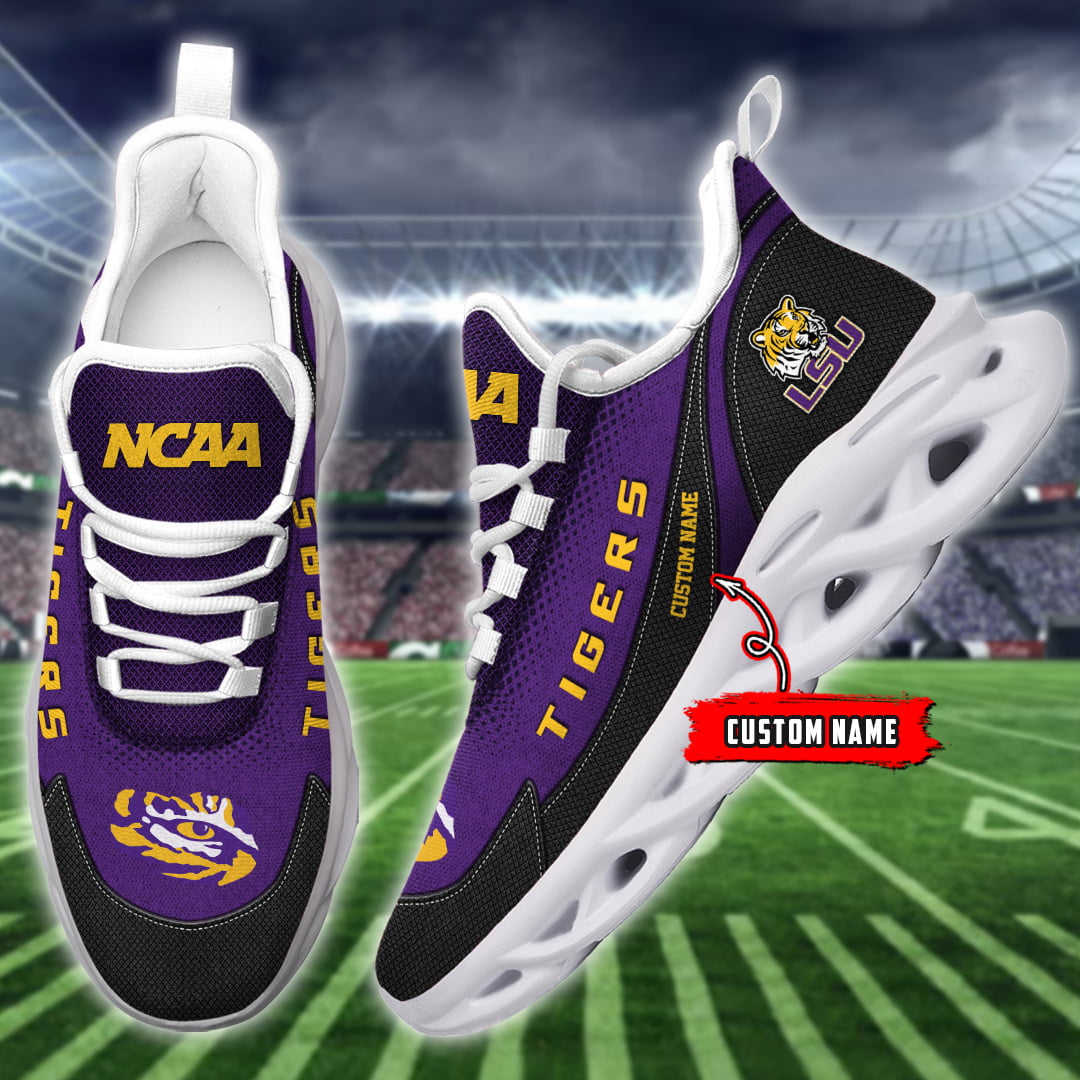 LSU Tigers NCAA Max Soul Shoes Sneakers For Men And Women