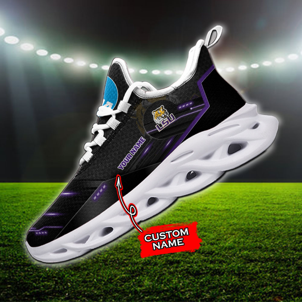 LSU Tigers NCAA Max Soul Shoes Sneakers For Men And Women
