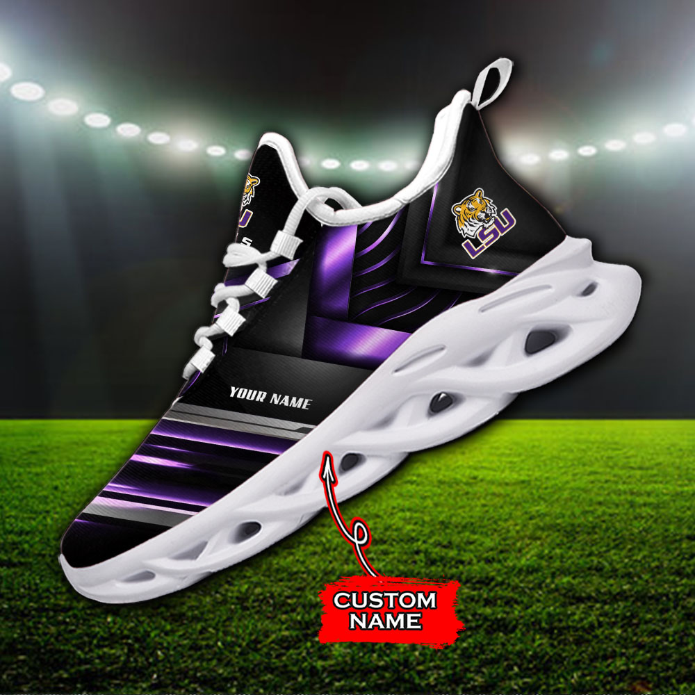 LSU Tigers NCAA Max Soul Shoes Sneakers For Men And Women