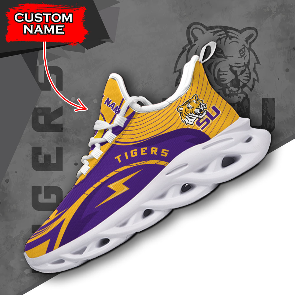 LSU Tigers NCAA Max Soul Shoes Sneakers For Men And Women