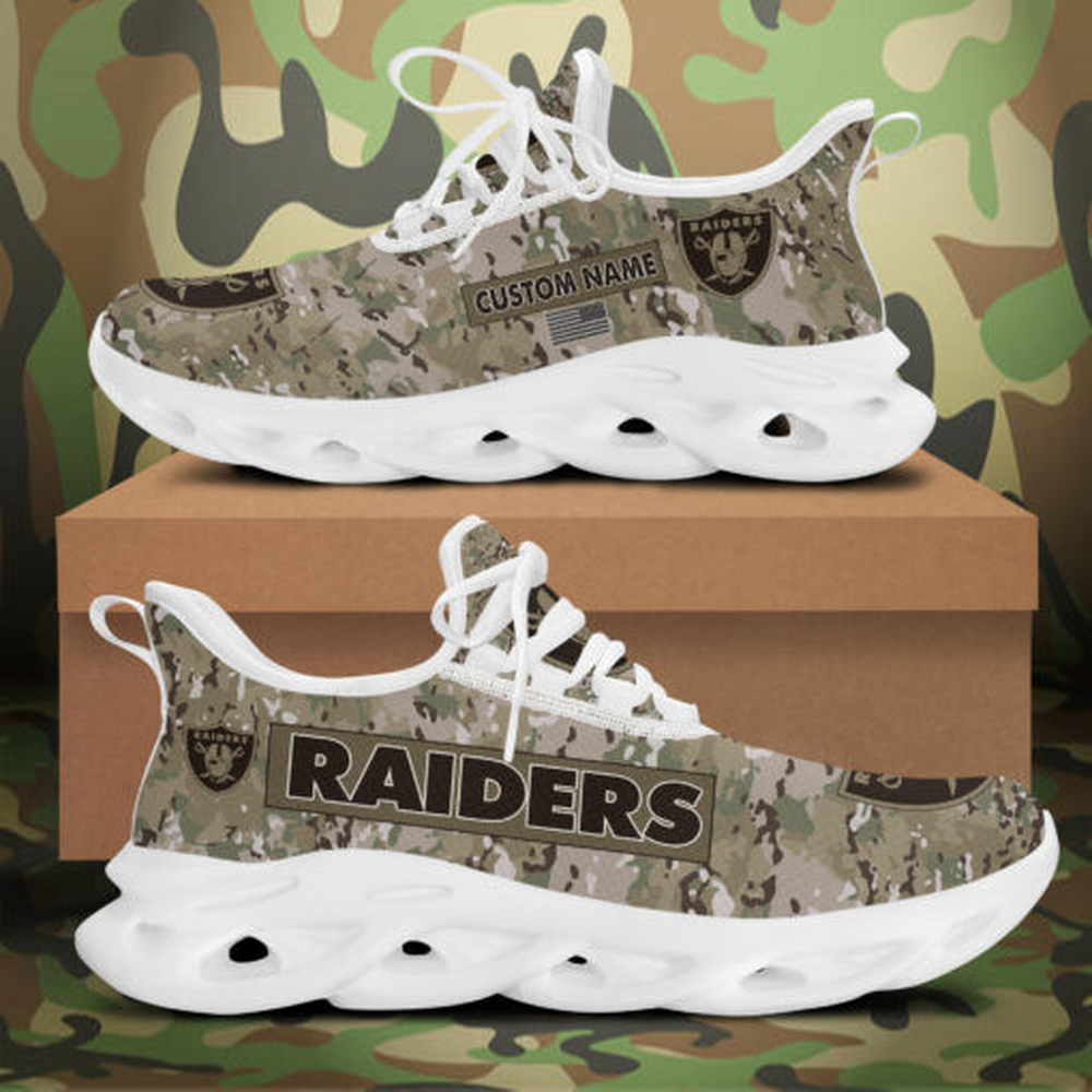 Las Vegas Raiders Max Soul Shoes Sneakers For Men And Women