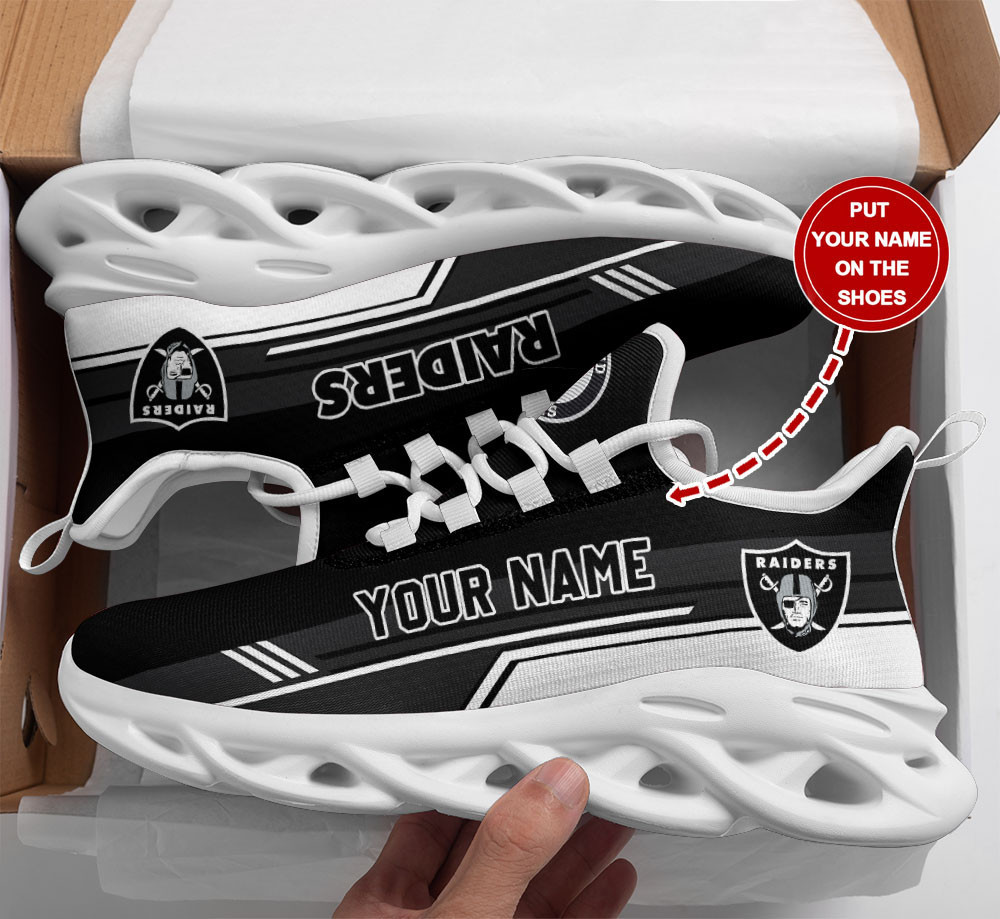 Las Vegas Raiders Max Soul Shoes Sneakers For Men And Women