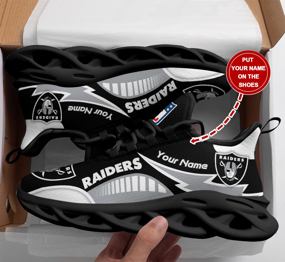 Las Vegas Raiders Max Soul Shoes Sneakers For Men And Women
