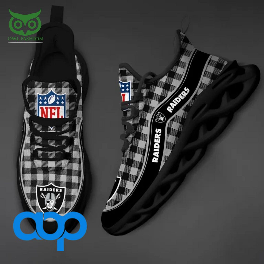 Las Vegas Raiders Max Soul Shoes Sneakers For Men And Women