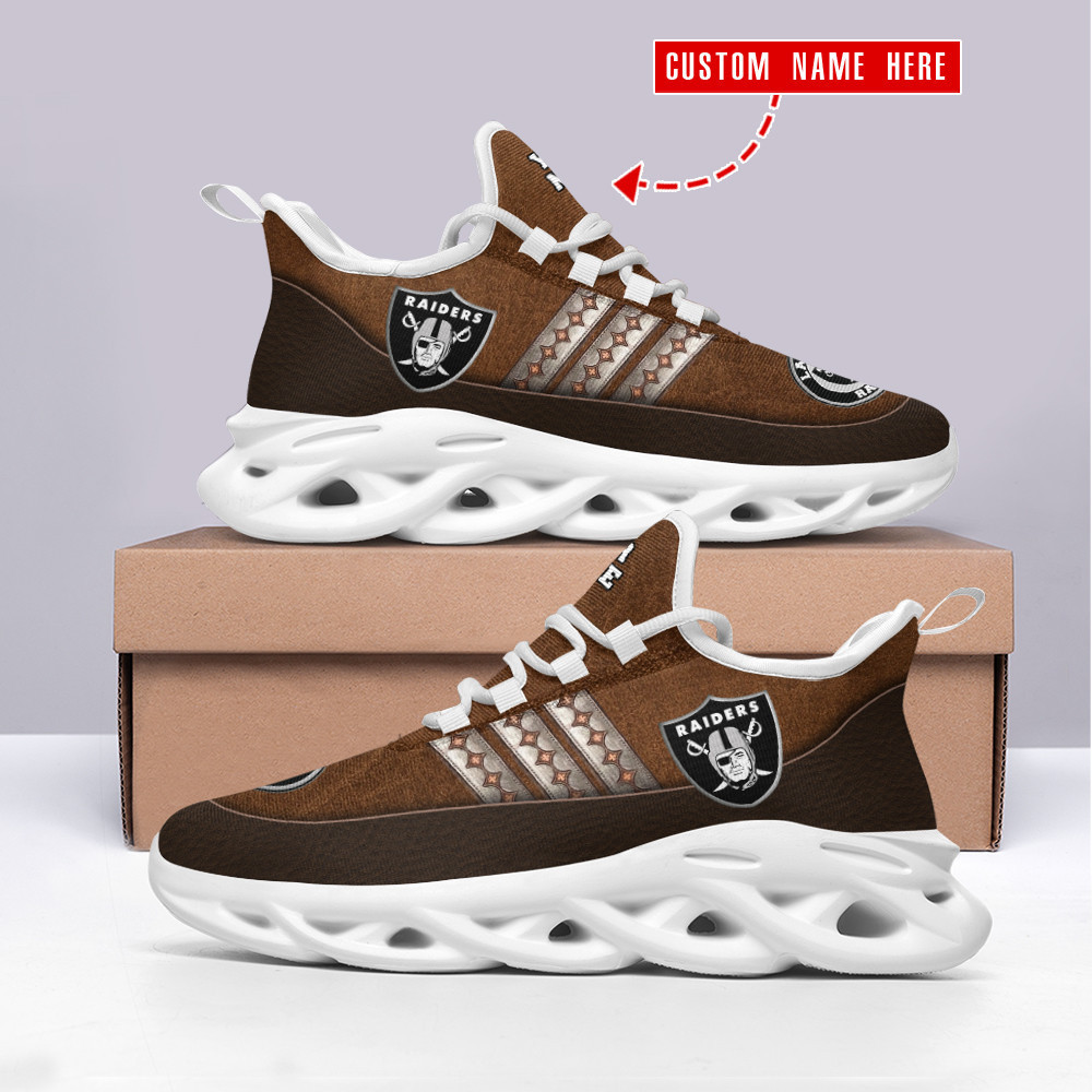 Las Vegas Raiders NFL Max Soul Shoes Sneakers For Men And Women