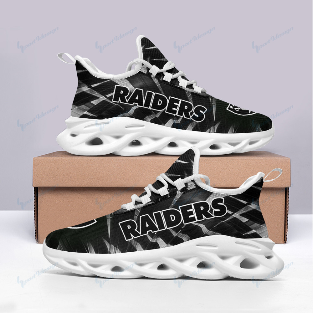 Las Vegas Raiders NFL Max Soul Shoes Sneakers For Men And Women