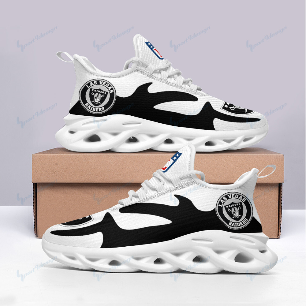 Las Vegas Raiders NFL Max Soul Shoes Sneakers For Men And Women