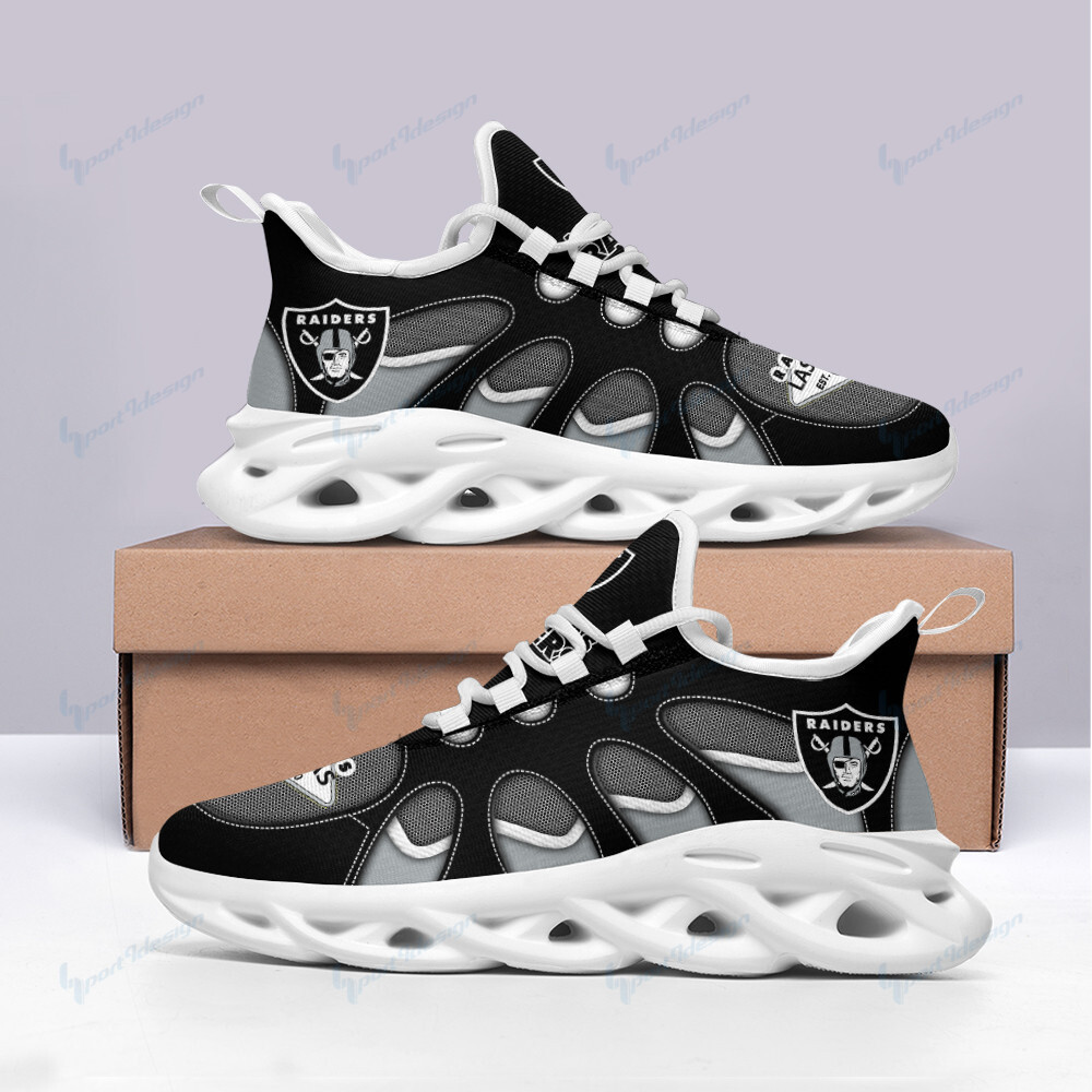 Las Vegas Raiders NFL Max Soul Shoes Sneakers For Men And Women