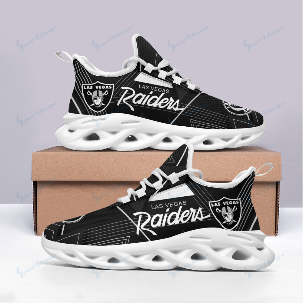 Las Vegas Raiders NFL Max Soul Shoes Sneakers For Men And Women