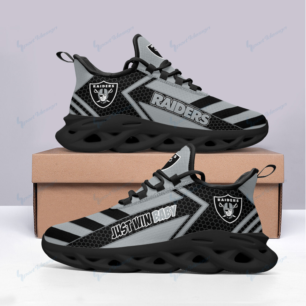 Las Vegas Raiders NFL Max Soul Shoes Sneakers For Men And Women