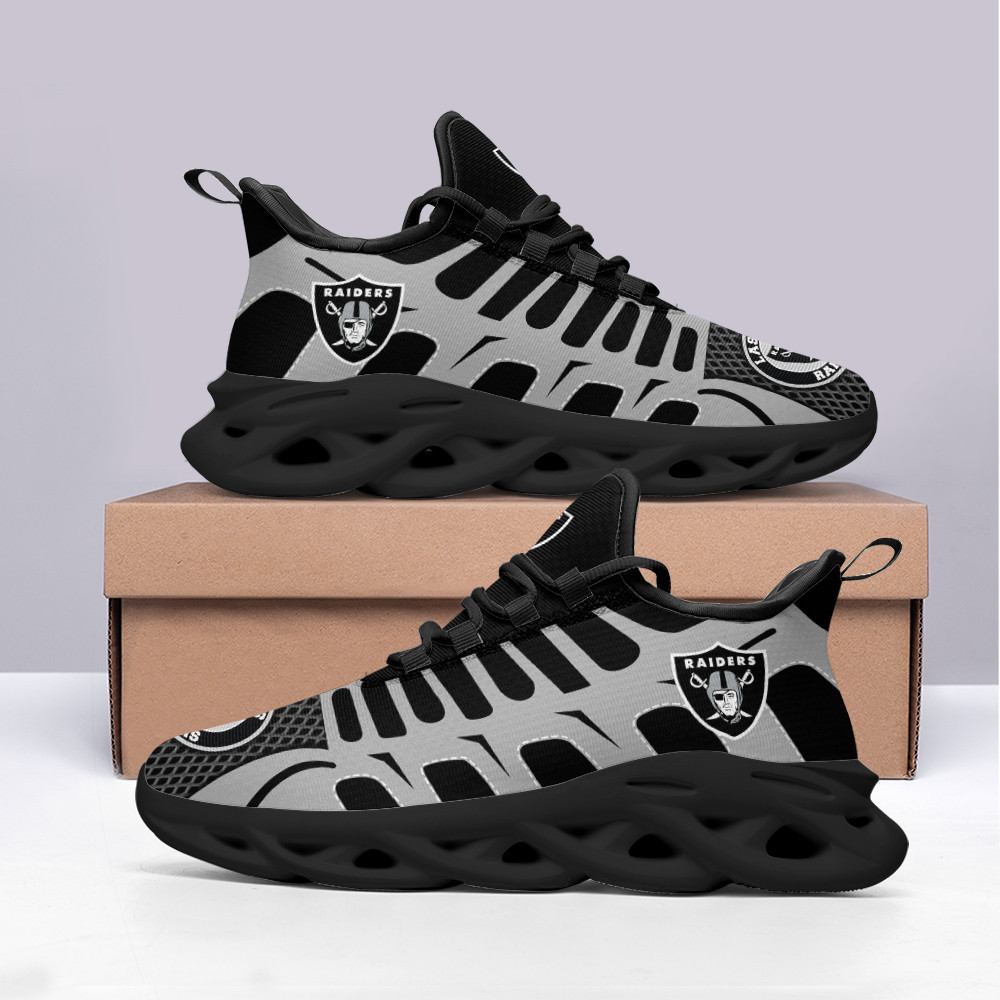 Las Vegas Raiders NFL Max Soul Shoes Sneakers For Men And Women