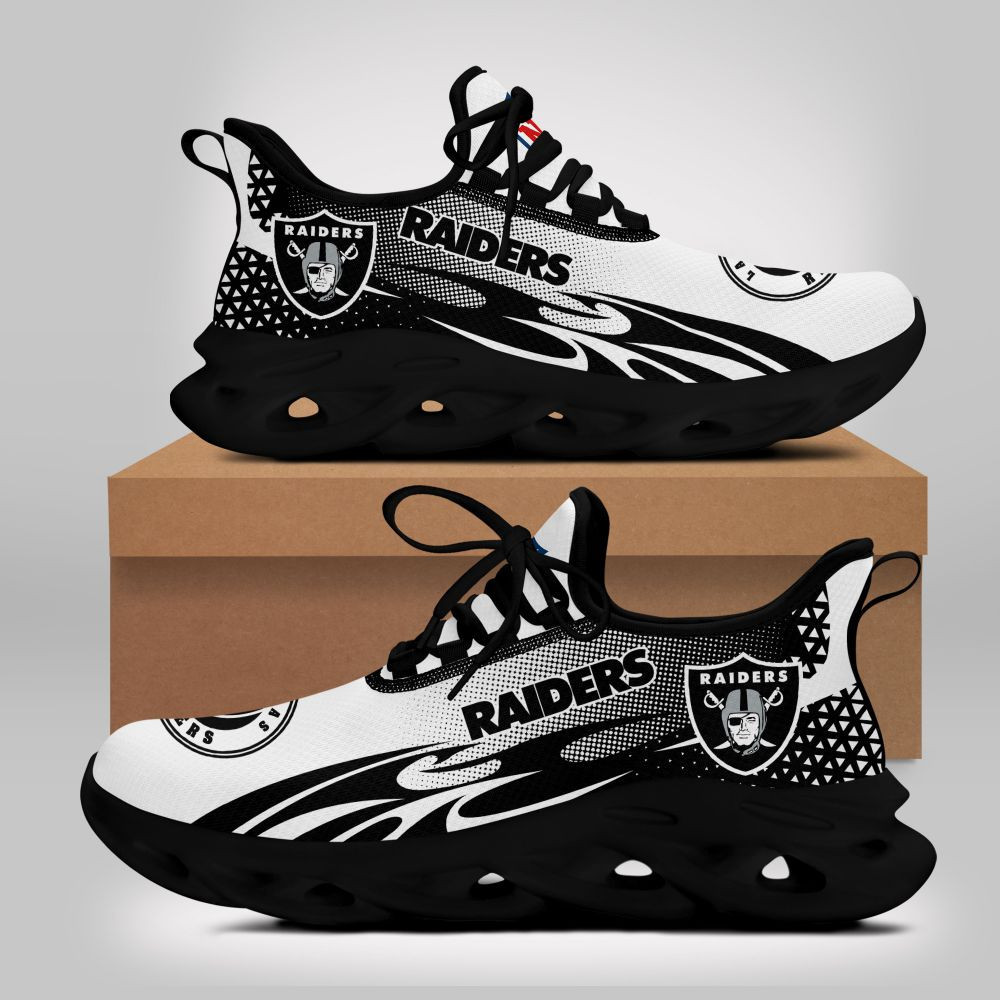 Las Vegas Raiders NFL Max Soul Shoes Sneakers For Men And Women