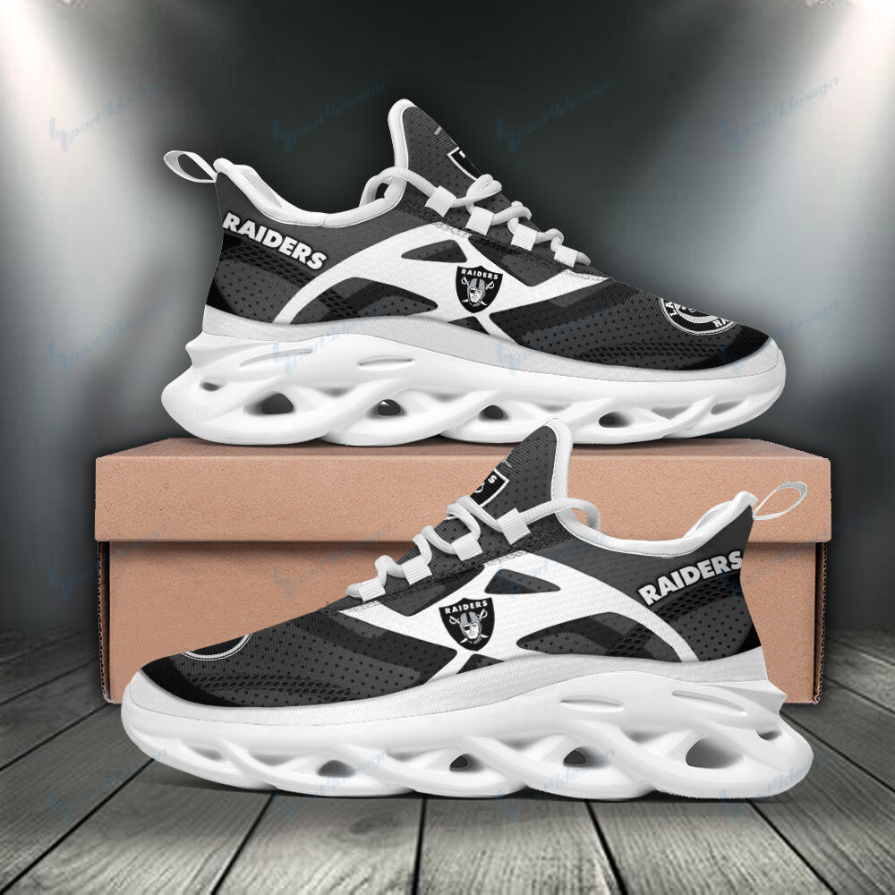 Las Vegas Raiders NFL Max Soul Shoes Sneakers For Men And Women