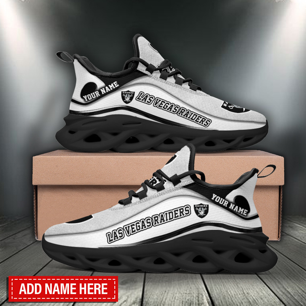 Las Vegas Raiders NFL Max Soul Shoes Sneakers For Men And Women