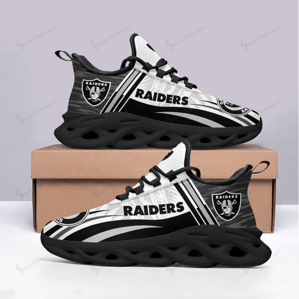 Las Vegas Raiders NFL Max Soul Shoes Sneakers For Men And Women