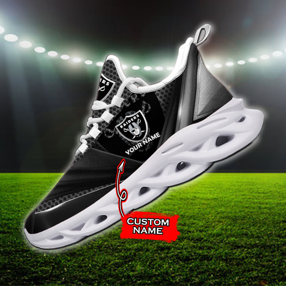 Las Vegas Raiders NFL Max Soul Shoes Sneakers For Men And Women