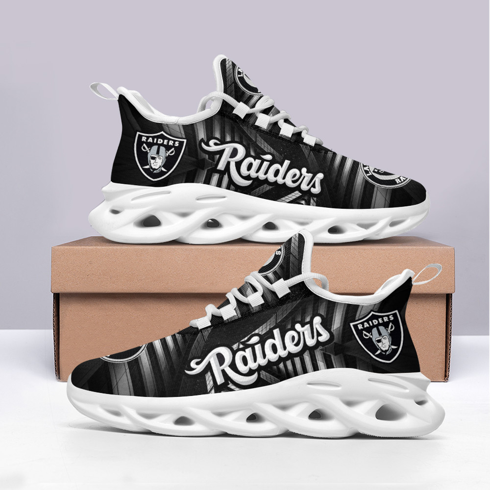 Las Vegas Raiders NFL Max Soul Shoes Sneakers For Men And Women