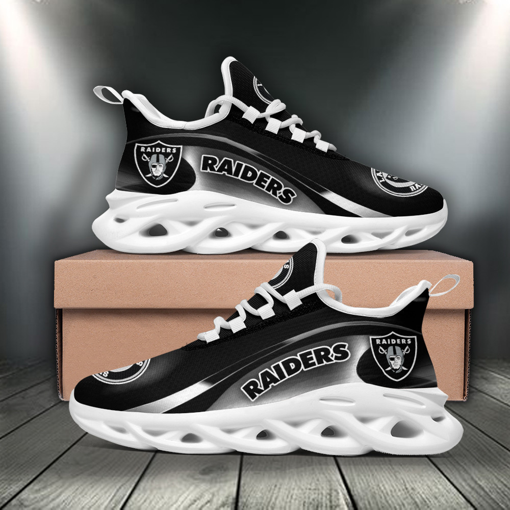 Las Vegas Raiders NFL Max Soul Shoes Sneakers For Men And Women