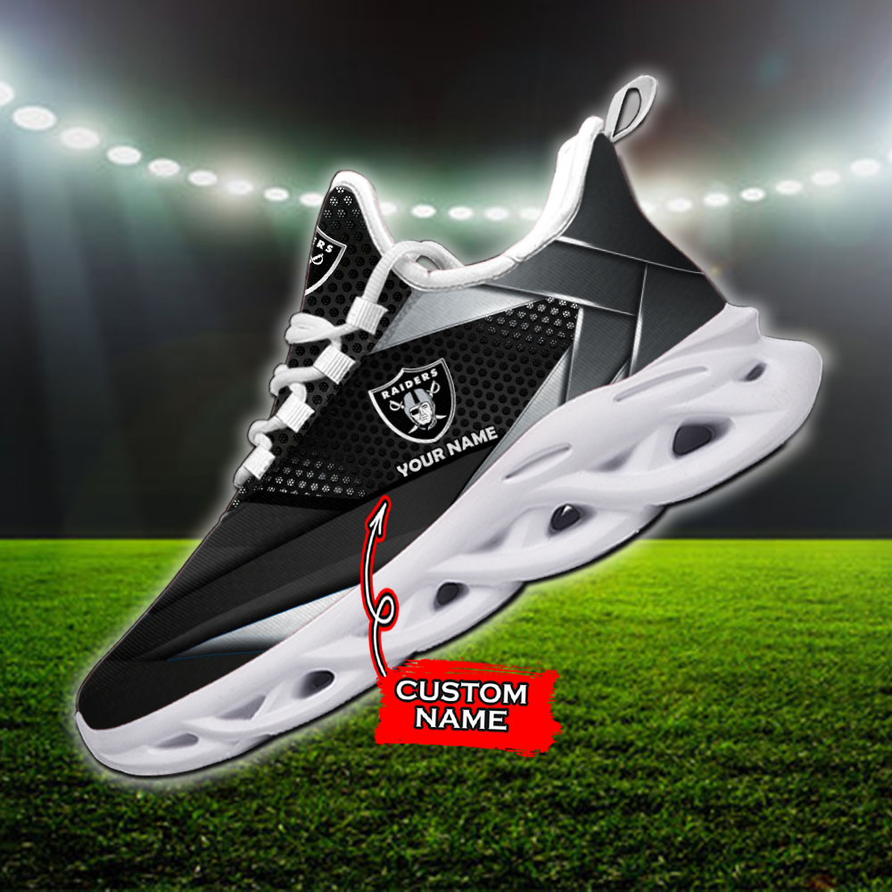 Las Vegas Raiders NFL Max Soul Shoes Sneakers For Men And Women