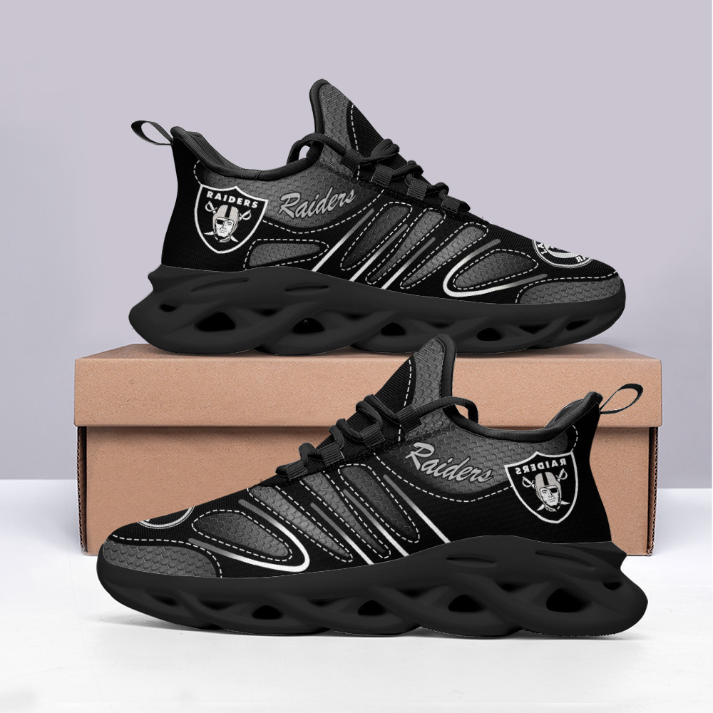 Las Vegas Raiders NFL Max Soul Shoes Sneakers For Men And Women