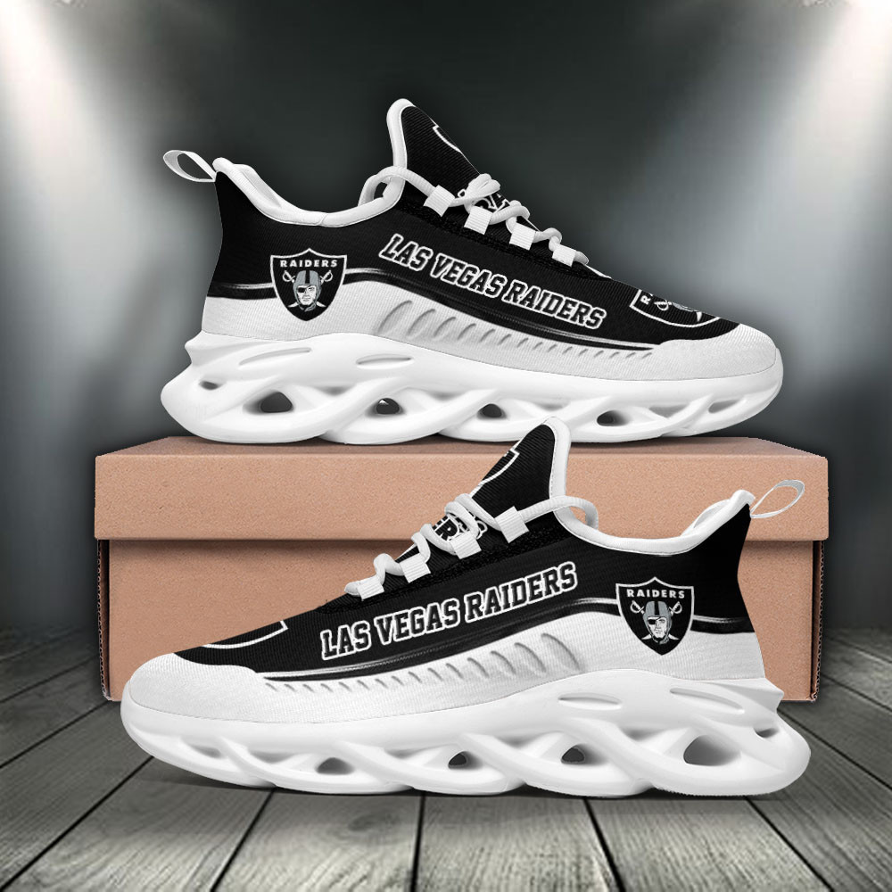 Las Vegas Raiders NFL Max Soul Shoes Sneakers For Men And Women