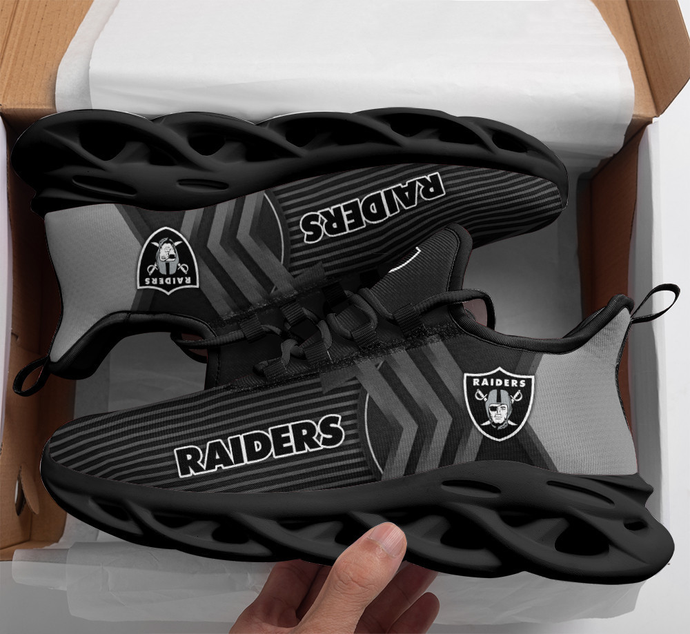 Las Vegas Raiders NFL Max Soul Shoes Sneakers For Men And Women