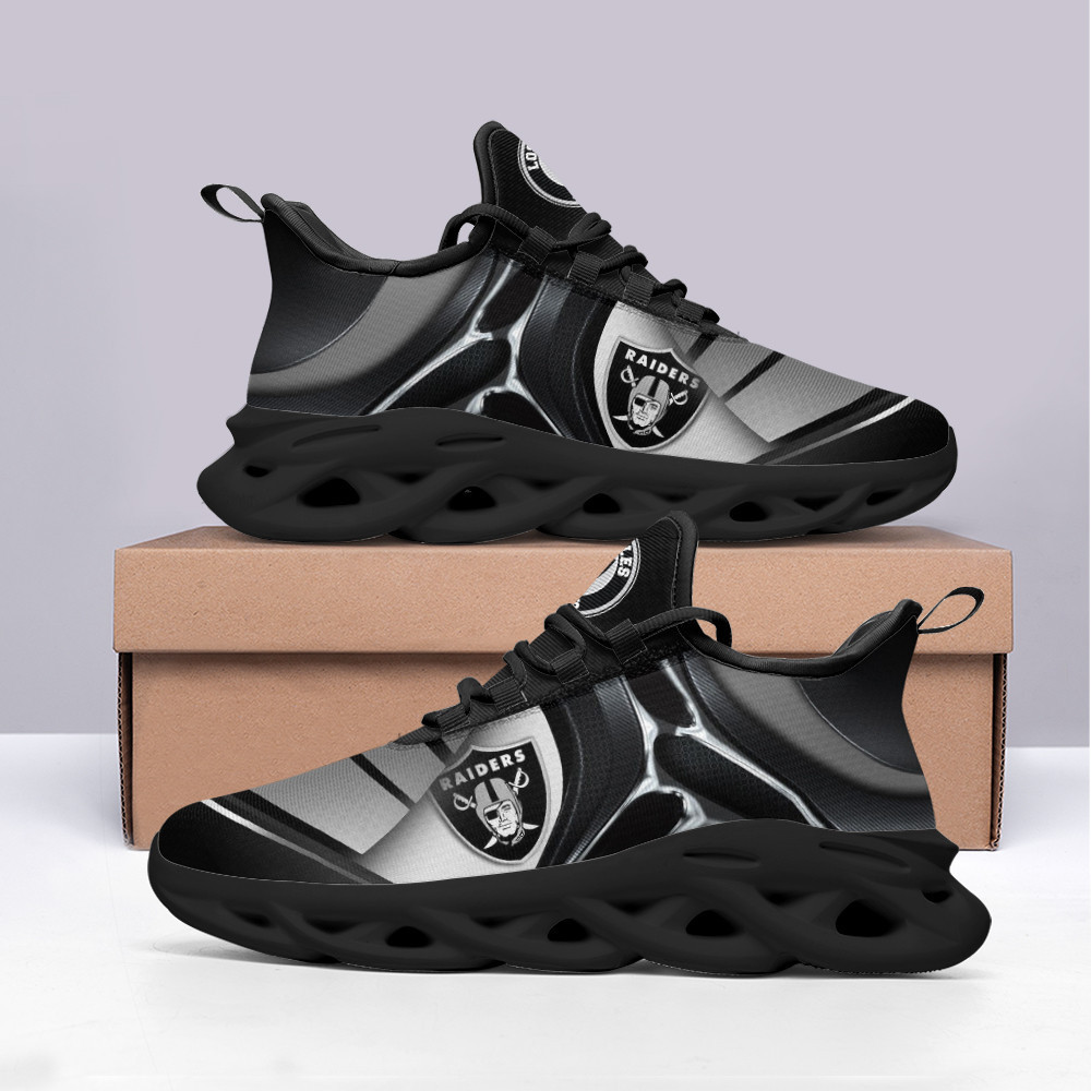 Las Vegas Raiders NFL Max Soul Shoes Sneakers For Men And Women
