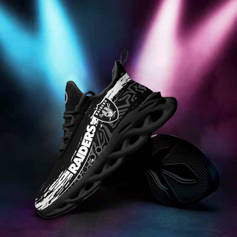 Las Vegas Raiders NFL Max Soul Shoes Sneakers For Men And Women