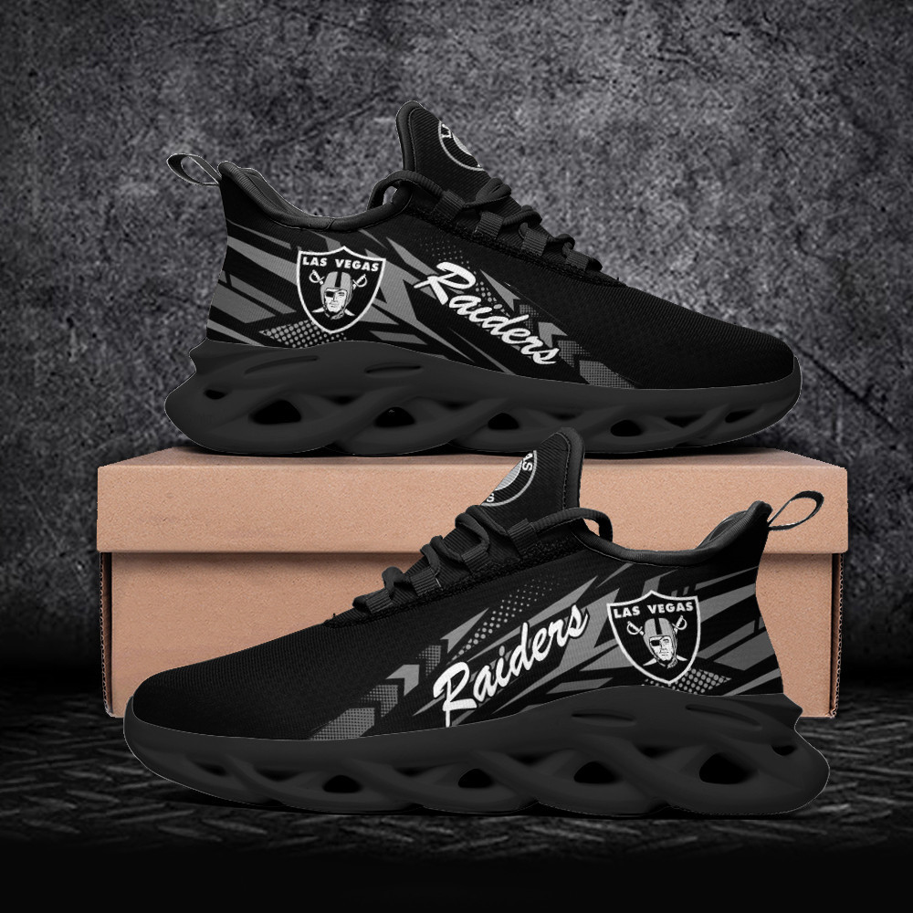 Las Vegas Raiders NFL Max Soul Shoes Sneakers For Men And Women