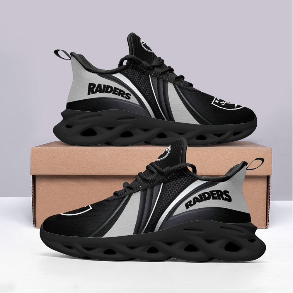 Las Vegas Raiders NFL Max Soul Shoes Sneakers For Men And Women
