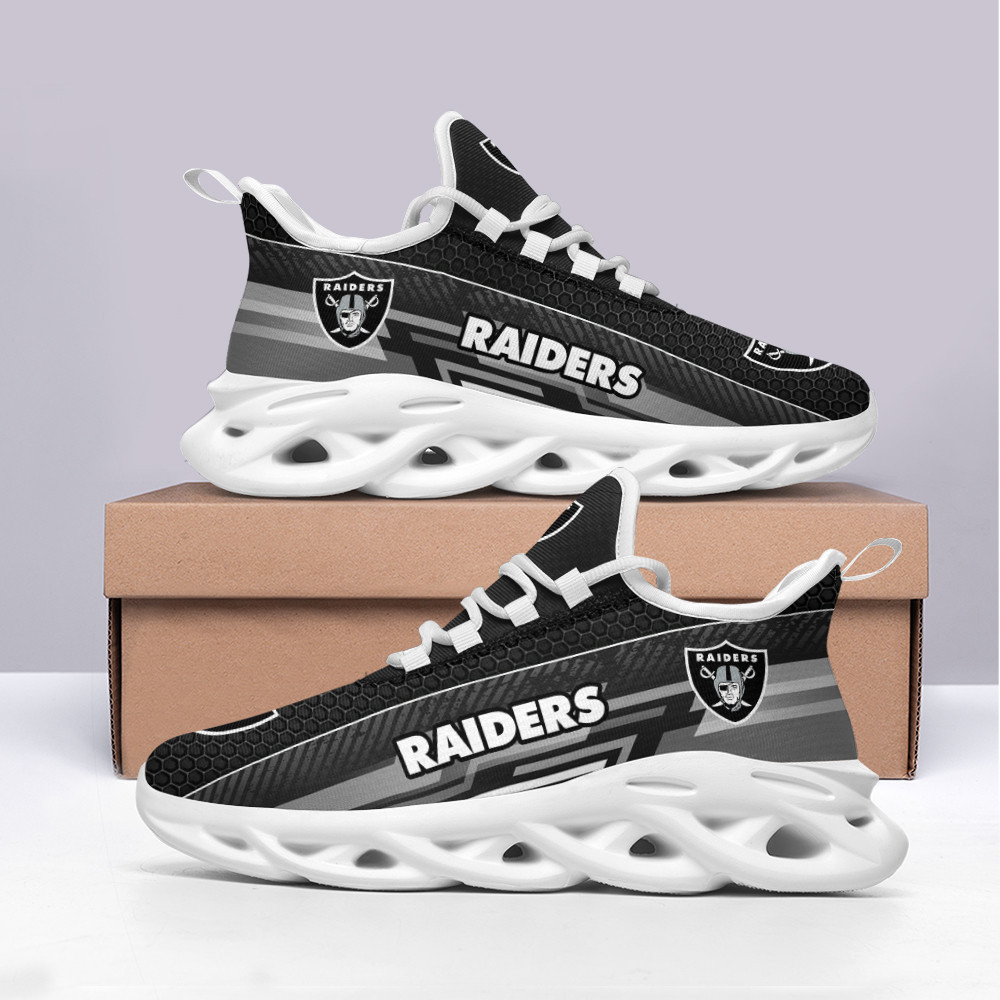 Las Vegas Raiders NFL Max Soul Shoes Sneakers For Men And Women