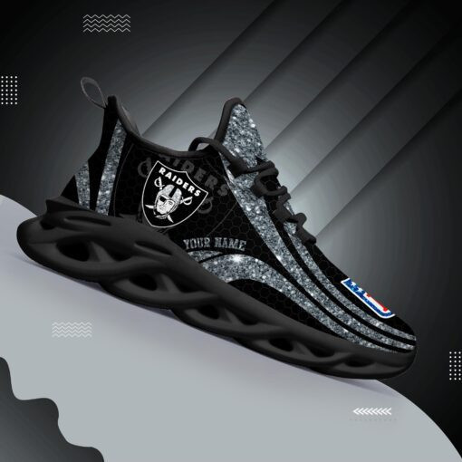 Las Vegas Raiders NFL Max Soul Shoes Sneakers For Men And Women