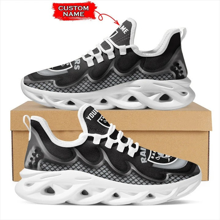 Las Vegas Raiders NFL Max Soul Shoes Sneakers For Men And Women