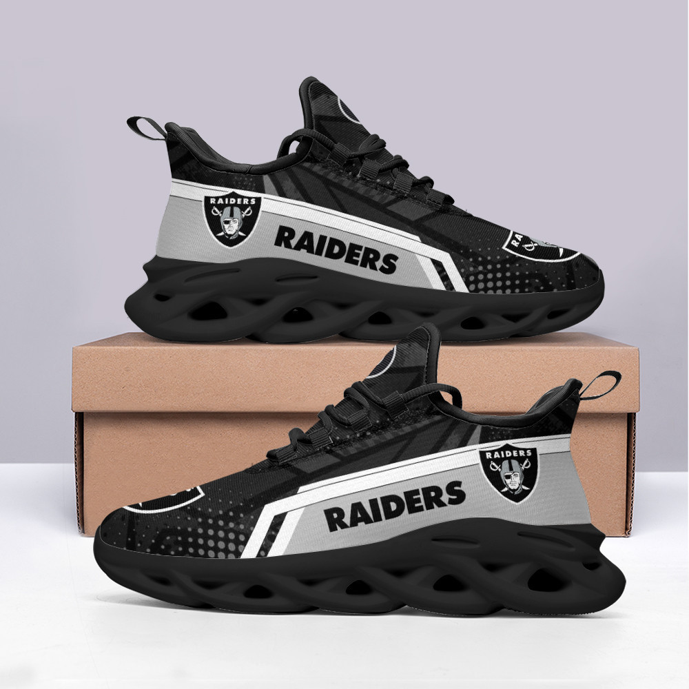 Las Vegas Raiders NFL Max Soul Shoes Sneakers For Men And Women