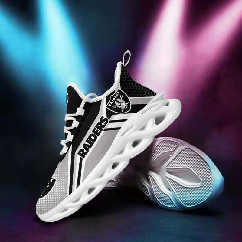Las Vegas Raiders NFL Max Soul Shoes Sneakers For Men And Women