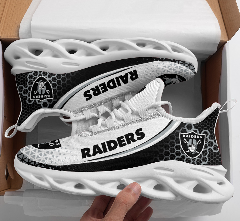 Las Vegas Raiders NFL Max Soul Shoes Sneakers For Men And Women