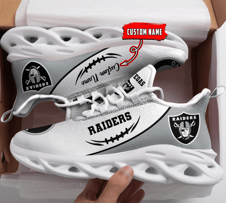 Las Vegas Raiders NFL Max Soul Shoes Sneakers For Men And Women
