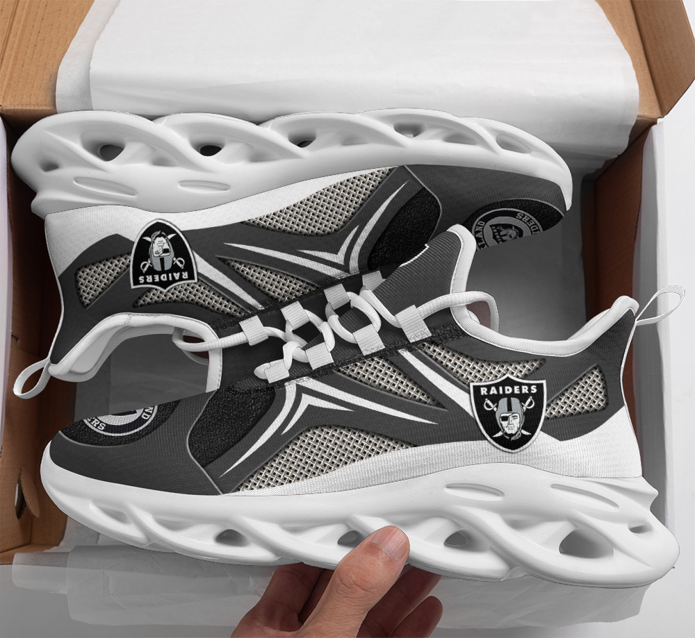 Las Vegas Raiders NFL Max Soul Shoes Sneakers For Men And Women