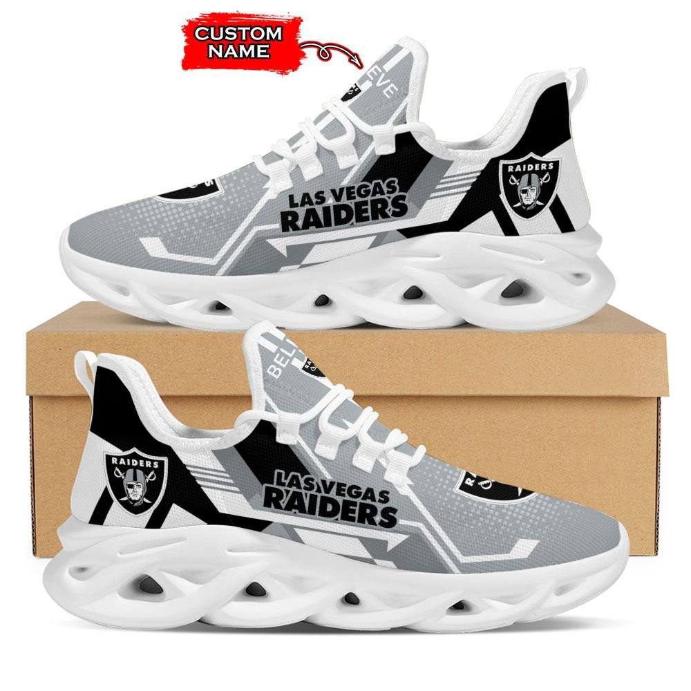 Las Vegas Raiders NFL Max Soul Shoes Sneakers For Men And Women