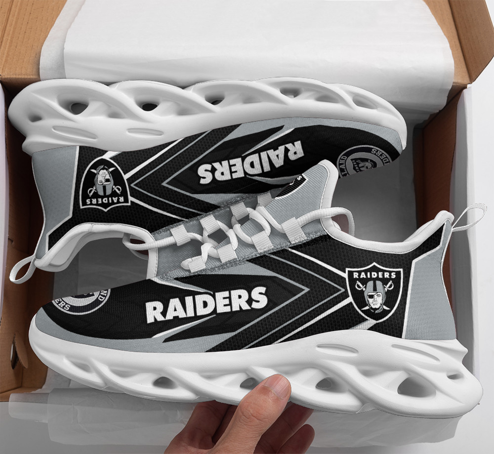 Las Vegas Raiders NFL Max Soul Shoes Sneakers For Men And Women