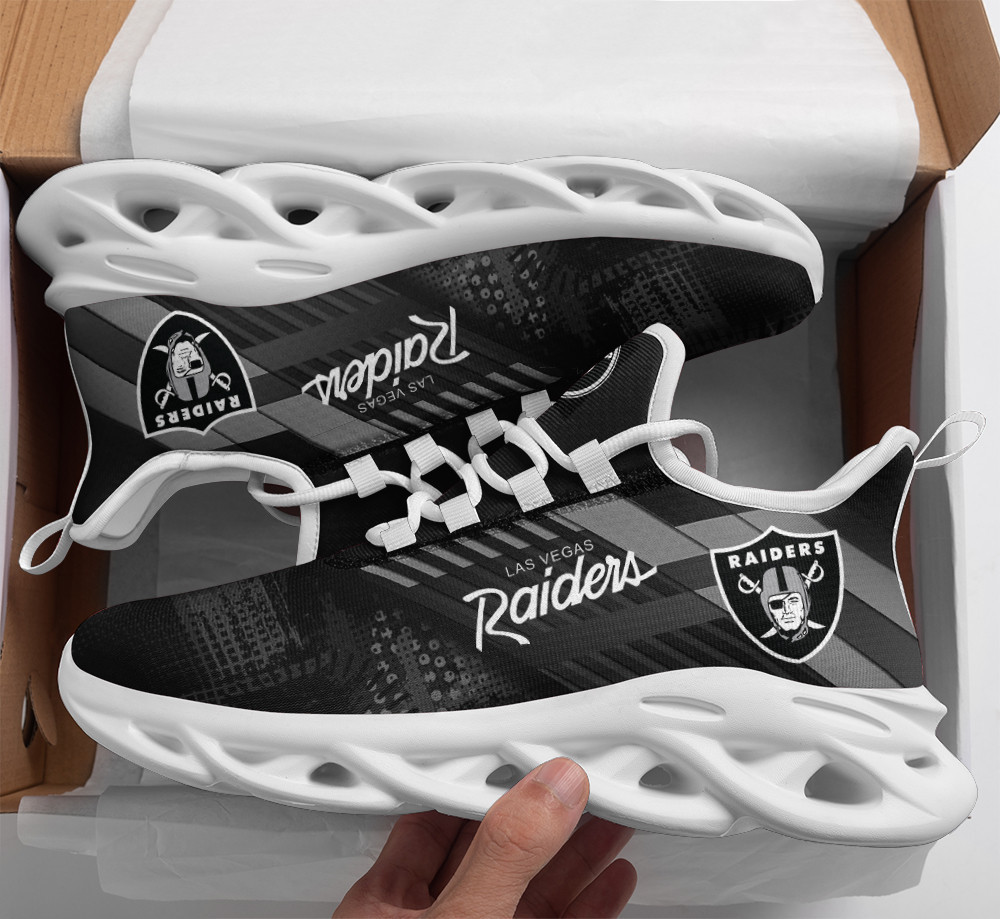 Las Vegas Raiders NFL Max Soul Shoes Sneakers For Men And Women