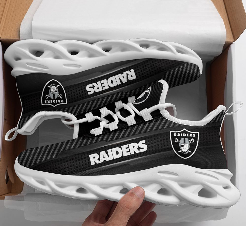 Las Vegas Raiders NFL Max Soul Shoes Sneakers For Men And Women