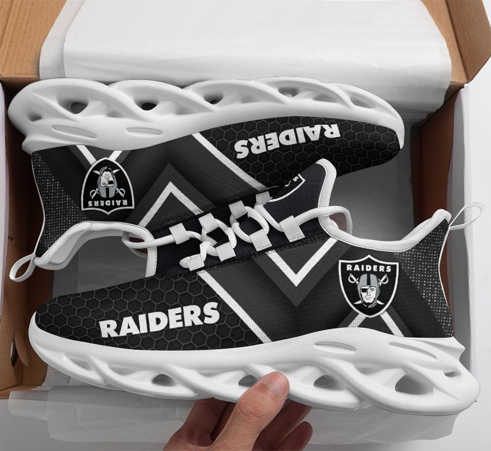 Las Vegas Raiders NFL Max Soul Shoes Sneakers For Men And Women