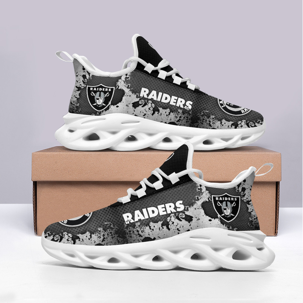 Las Vegas Raiders NFL Max Soul Shoes Sneakers For Men And Women