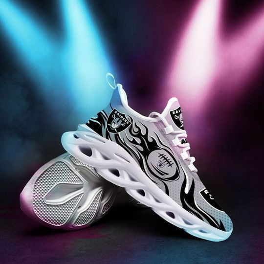 Las Vegas Raiders NFL Max Soul Shoes Sneakers For Men And Women