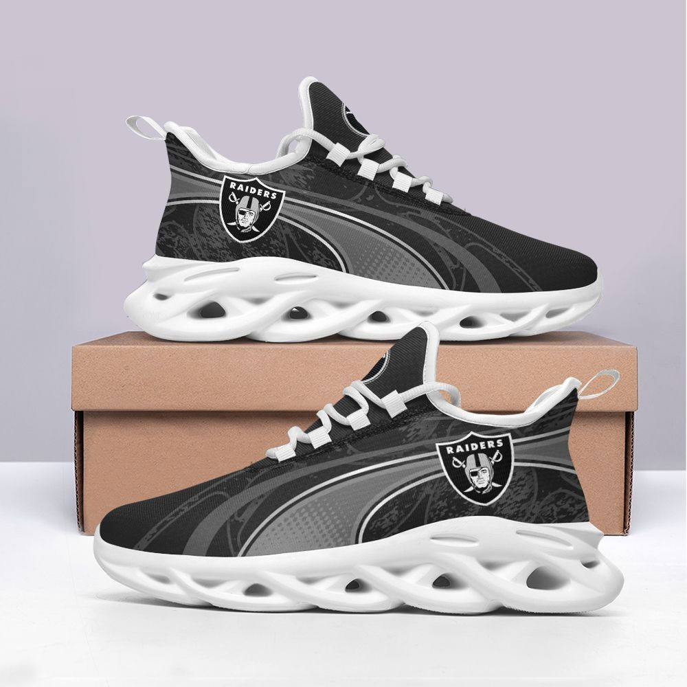 Las Vegas Raiders NFL Max Soul Shoes Sneakers For Men And Women