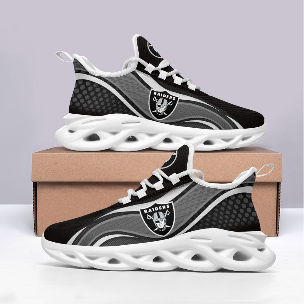 Las Vegas Raiders NFL Max Soul Shoes Sneakers For Men And Women