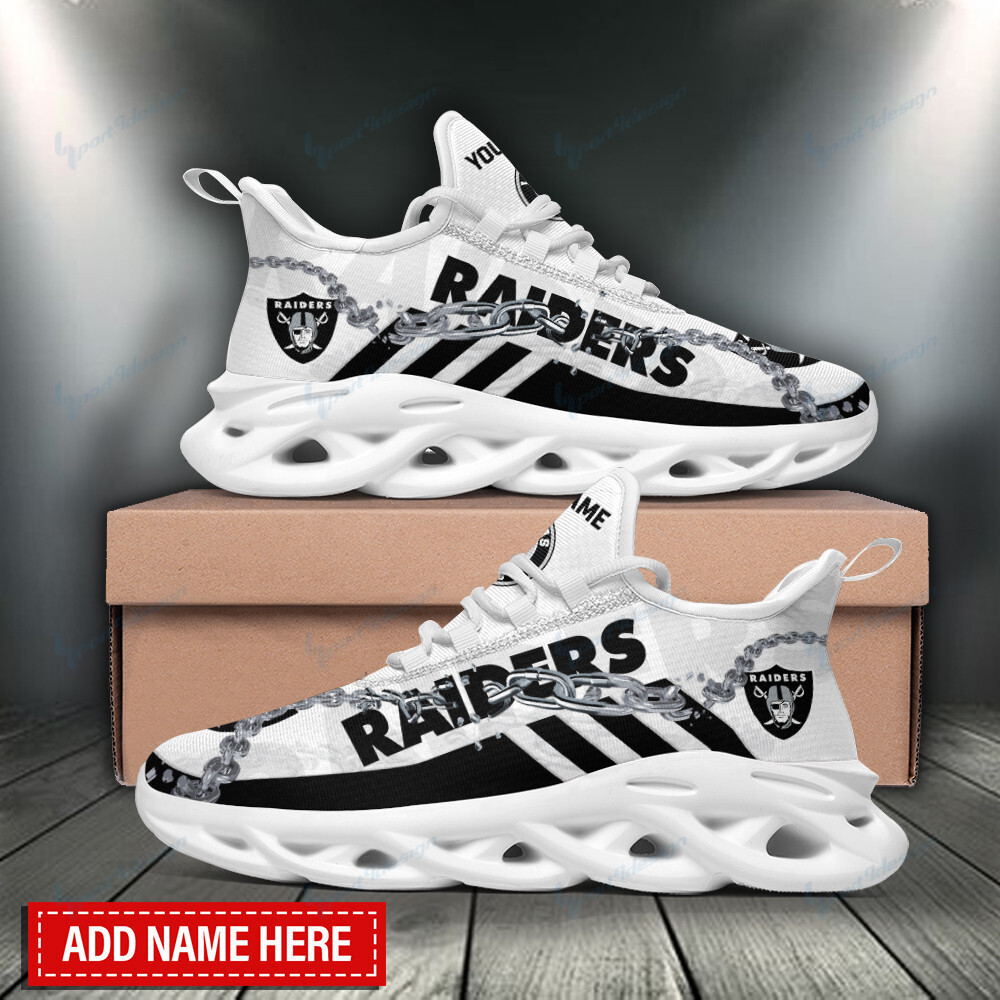 Las Vegas Raiders NFL Max Soul Shoes Sneakers For Men And Women
