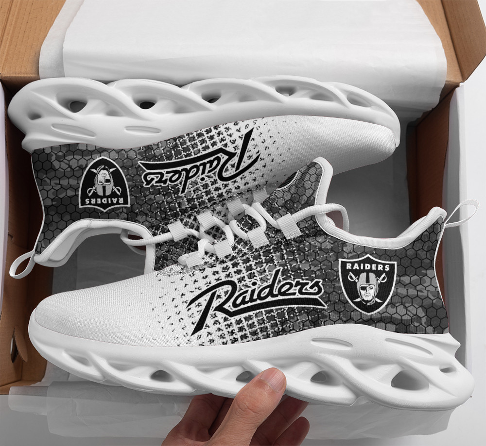 Las Vegas Raiders NFL Max Soul Shoes Sneakers For Men And Women